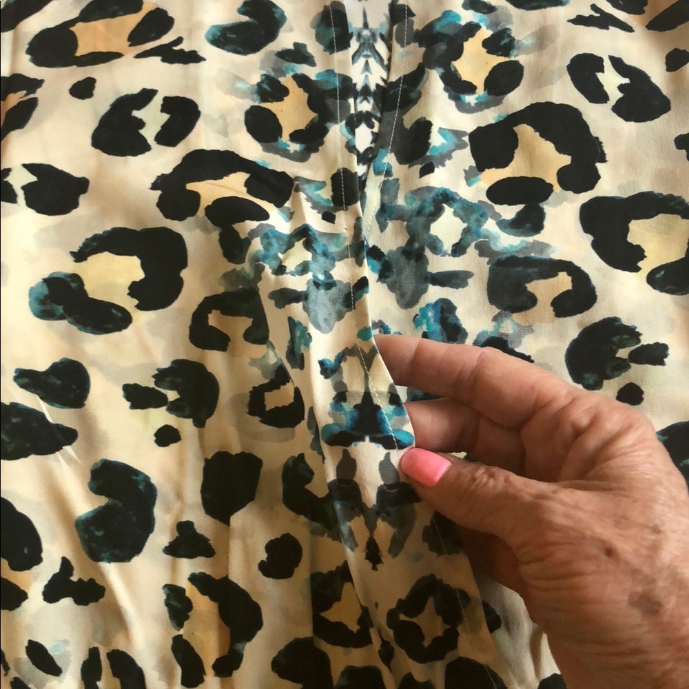 Brochu Walker Silk Animal Print Dress - Picture 7 of 8